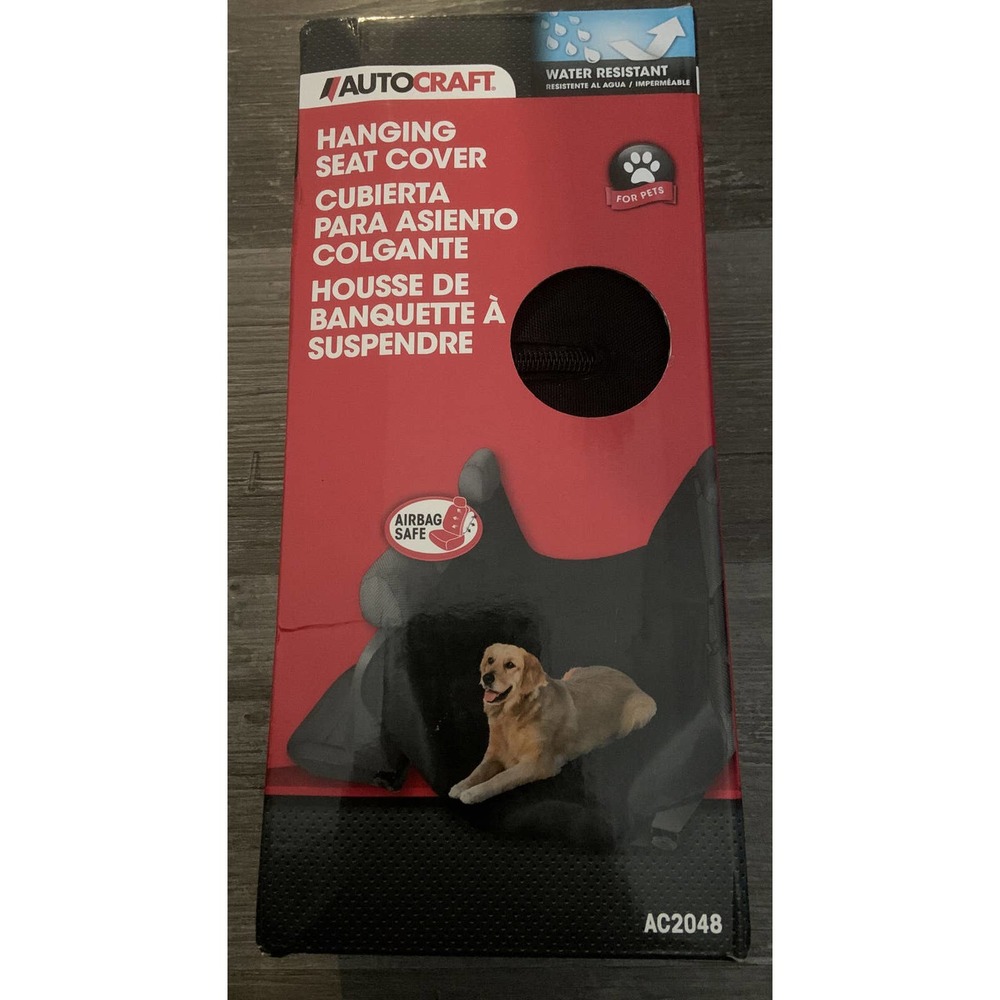 Autocraft Dog, Fur Shedding, Pet Hanging Seat Cover, Automobile Interior AC2048